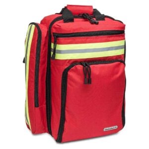 Ryggsäck Emergencys för avancerad sjukvård (Röd) Front
