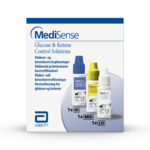 Visar Kontrollvätska FreeStyle Lite Blodsockermätare