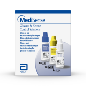 Visar Kontrollvätska FreeStyle Lite Blodsockermätare