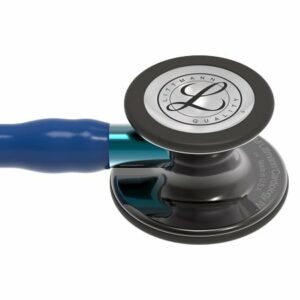 Littmann Cardiology IV Stetoskop, High Polish Smoke-Finish Chestp, Navy tube