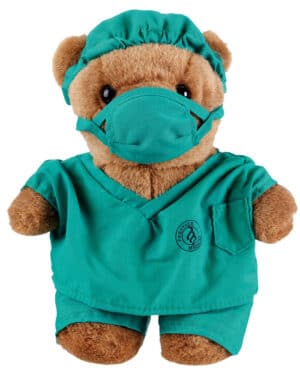 Sjukvårdsnalle Dr. Scrubz Bear