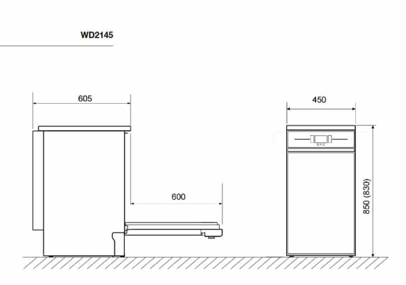 Diskdesinfektor Smeg WD2145