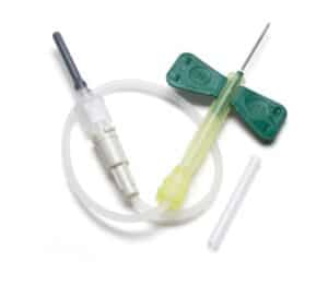 Venprovset Safety-Lok med Luer (0,8x19mm 178mm Grön)