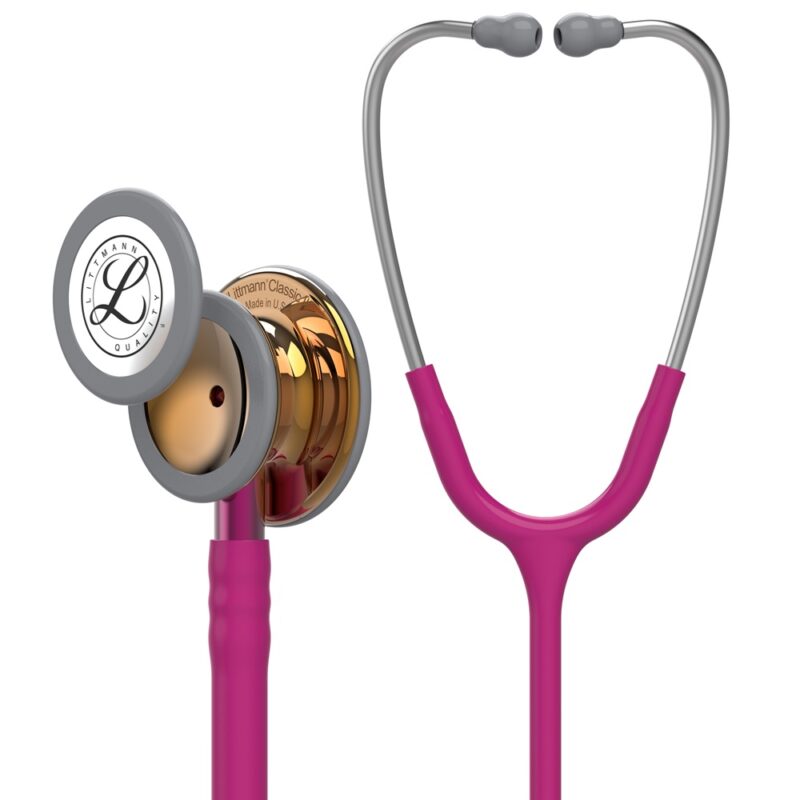 Visar Stetoskop Littmann Classic III, Diagnostic - Raspberry_2