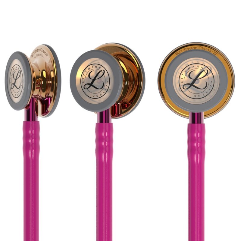 Visar Stetoskop Littmann Classic III, Diagnostic - Raspberry_5