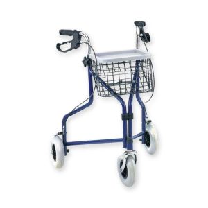 3-Hjuls Rollator Blå