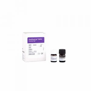 visar internkontroll till Aidian HbA1c test till QuikRead Go