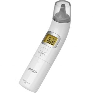 Visar Örontermometer OMron Gentle Temp 521