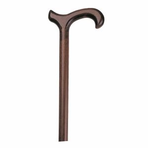 Träkäpp med derbyhandtag