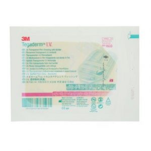 3M Tegaderm IV Transparent Filmförband med kant, 7cm x 8,5cm