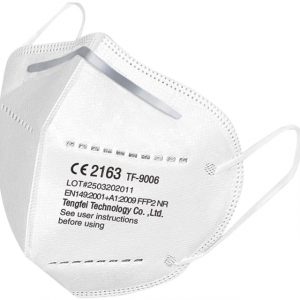 Ansiktsmask FFP2 utan ventil - 5 Stycken