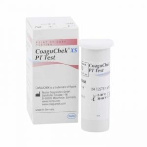 CoaguChek XS PT 24 Testremsor