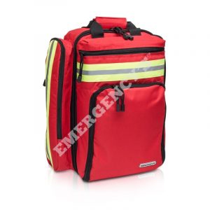 Ryggsäck Emergencys för avancerad sjukvård(Röd)