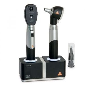 HEINE Mini 3000 F.O. Otoskop + Oftalmoskop + Batterier + Laddare