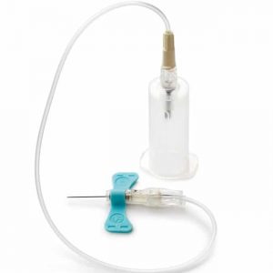Venprovset Push Button med hållare (0,6x19mm 178mm Turkos)